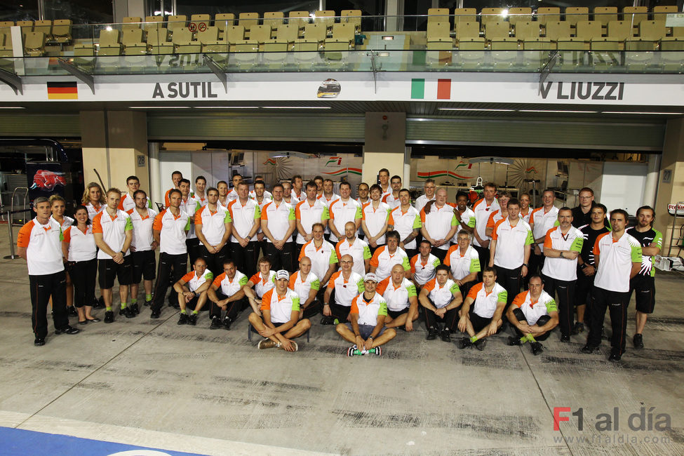 El equipo Force India despide la temporada