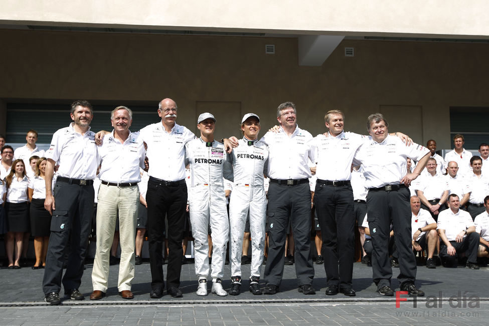 Foto de equipo de Mercedes