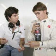 Esteban Gutiérrez y Sergio Pérez
