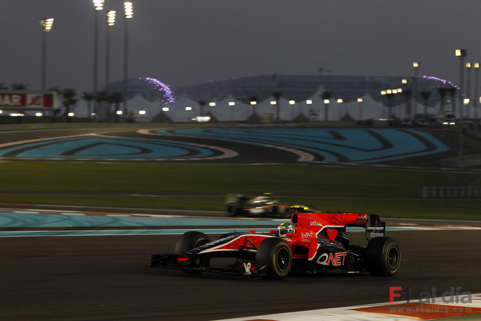 Lucas di Grassi en carrera