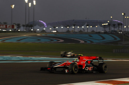 Lucas di Grassi en carrera