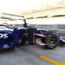 Williams experimenta en Abu Dabi