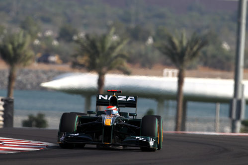 Jarno Trulli durante la carrera