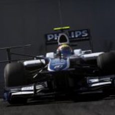 Maldonado pilota para Williams en Abu Dabi