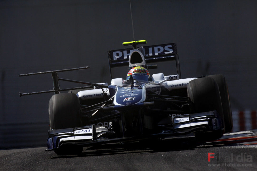 Maldonado pilota para Williams en Abu Dabi