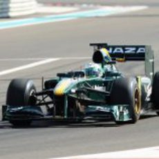 Kovalainen exprime sus Pirelli a más de 300 km/h