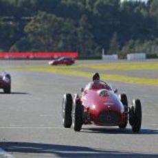 Alonso rueda con el 375 Indianapolis de 1954