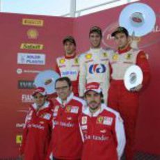 Massa, Domenicali y Alonso entregan los premios
