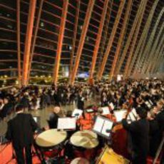 Música para la cena de gala en la Ciudad de las Artes y las Ciencias de Valencia