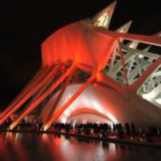 La Ciudad de las Artes y las Ciencias de Valencia luce espectacular