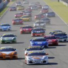 'Ferrari Challenge Europa' y 'Ferrari Challenge North America' juntas en pista