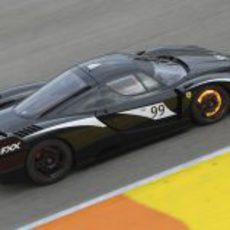 Impresionante 'FXX' negro en Cheste