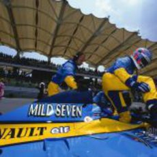 Jenson Button en Malasia