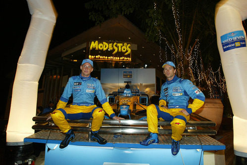 Button y Trulli, los pilotos de 2002