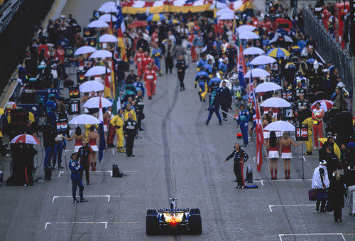 Fernando Alonso en Indianapolis en 2003