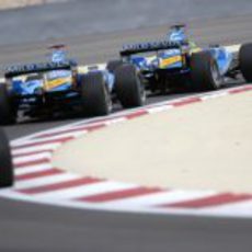 Alonso empieza mandando en Bahrein