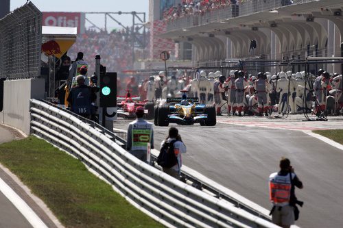 El duelo entre Alonso y Schumacher