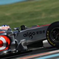 Paffett con el MP4-25