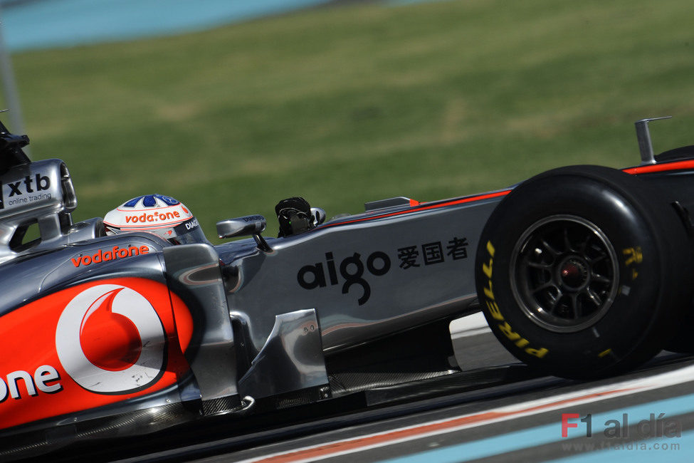 Paffett con el MP4-25