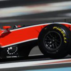 Timo Glock estrena los Pirelli en el Virgin