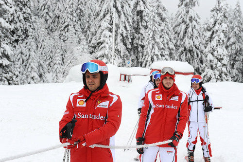 Massa y Bianchi suben la montaña