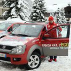 Fernando en el nuevo Fiat Panda 4x4