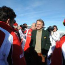 Luca di Montezemolo llega a Madonna di Campiglio