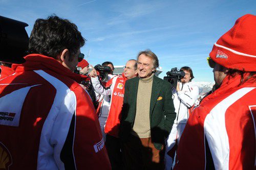 Luca di Montezemolo llega a Madonna di Campiglio