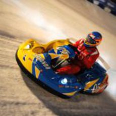 Fernando Alonso hizo la 'pole' en los karts