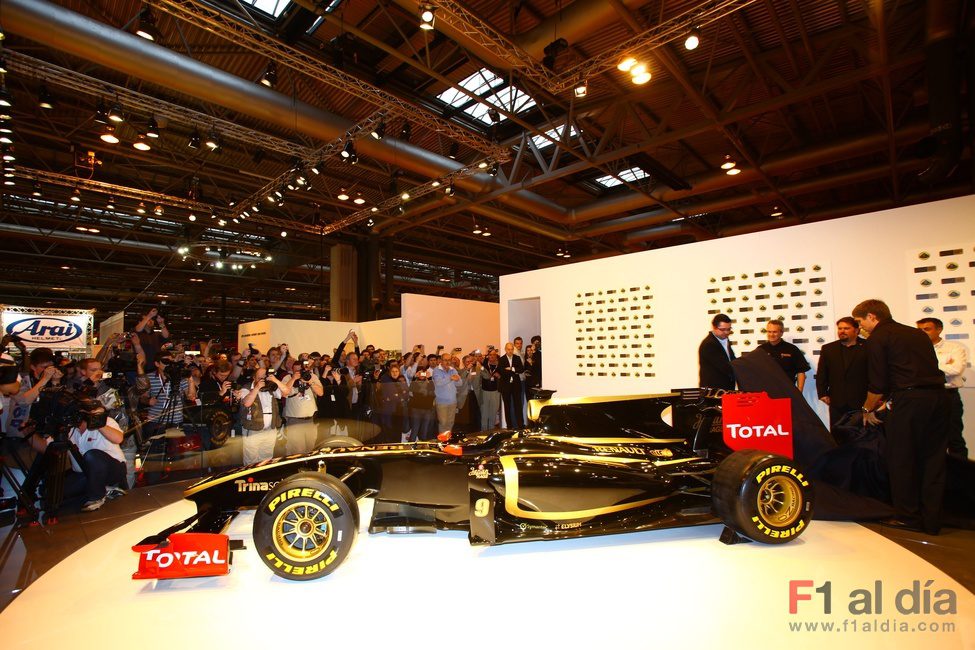 El negro y oro vuelve a la Fórmula 1