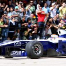 El FW32 rueda en Caracas