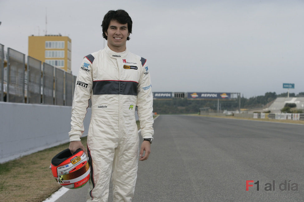 Sergio Pérez, piloto de Sauber en 2011