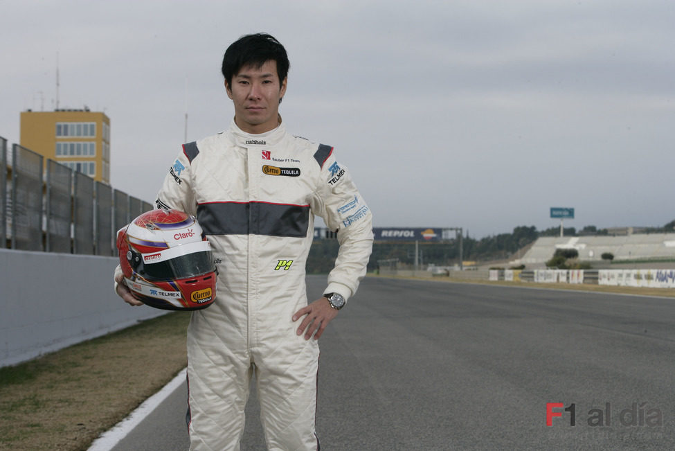 Kamui Kobayashi, piloto de Sauber en 2011