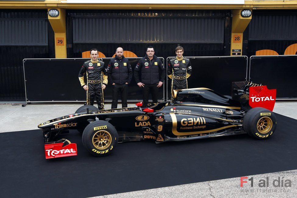 Kubica, López, Boullier y Petrov