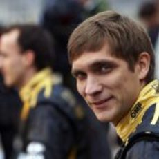 Vitaly Petrov en Cheste