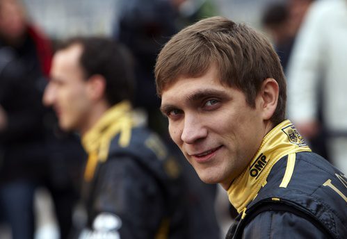 Vitaly Petrov en Cheste