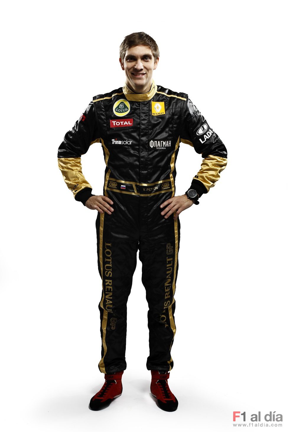 Vitaly Petrov, piloto de Lotus Renault GP en 2011