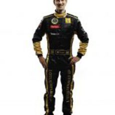 Romain Grosjean, tercer piloto de Lotus Renault GP en 2011