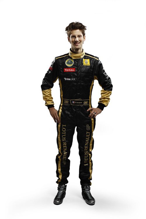 Romain Grosjean, tercer piloto de Lotus Renault GP en 2011