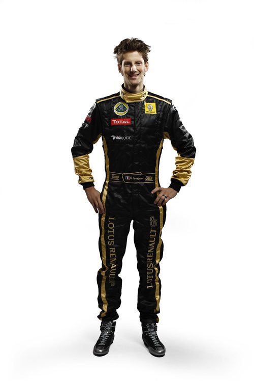 Romain Grosjean, tercer piloto de Lotus Renault GP en 2011