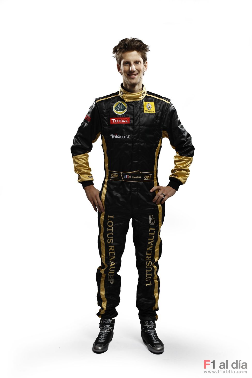 Romain Grosjean, tercer piloto de Lotus Renault GP en 2011