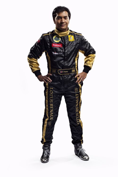 Fairuz Fauzy, piloto reserva de Lotus Renault GP en 2011