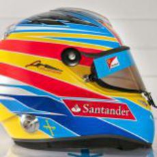Nuevo casco de Fernando Alonso para 2011