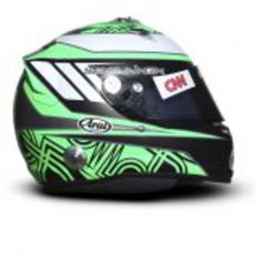 El casco de Heikki Kovalainen para 2011