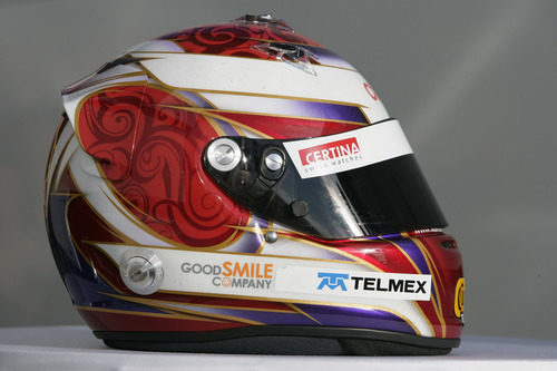 Casco de Kamui Kobayashi para 2011