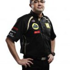 Eric Boullier, jefe del equipo Lotus Renault GP