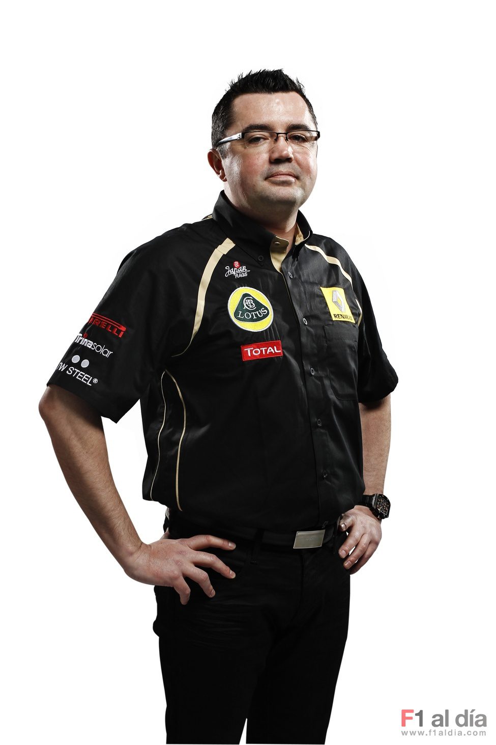 Eric Boullier, jefe del equipo Lotus Renault GP