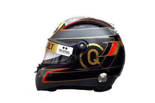 Casco de Nick Heidfeld para 2011