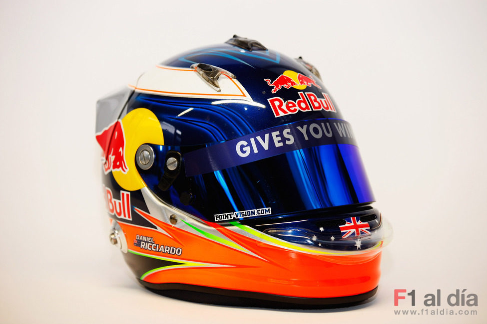 Casco de Ricciardo para 2011