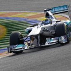 El W02 sale a pista por primera vez en 2011